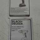 Black and Decker Cordless Impact Driver and Cordless Drill, 20V Max, With Charger Cord and charger, No Lithium Battery Included