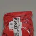 geluboao Bikini Set for Women Solid V Neck Knot Front Push Up High Leg Thong Two Piece Swimsuit (Small, Red)