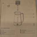 KIDISLE Percolator Coffee Pot Electric 10 Cup, Automatic Keep Warm, Stainless Steel Basket, Cool-Touch Handle