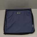 Zzrywuty Zipper Binder, 3 Inch 3-Ring Binder with Zipper, Expanding Folders and Shoulder Straps & Handles, 3" O-Rings with Multiple Pocketsfor 13" MacBook and Tablet for Middle School- Blue