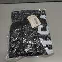 Women's Oversized Graphic Crewneck Sweatshirt Comfy Casual Basic Sweatshirts Pullover Tops (Black, L)