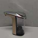 Automatic Soap Dispenser, PZOTRUF Touchless 17oz/500ml with Upgraded Infrared Sensor, 5 Adjustable Soap Dispensing Levels, Liquid Hand Soap Dispenser for Bathroom (Rose Gold)