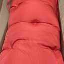 Outdoor Bench Cushion 47inches Waterproof & Fade Resistant Patio Furniture Cushions Tufted Fresh Porch Swing Lounger Loveseat Pads with Straps(Red-47x20in)
