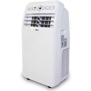 Uhome 12000 BTU Portable Air Conditioner w/Heater up to 450 Sq. Ft, Ac Heater Combo Window Unit, Portable AC Unit with Dehumidifier & Fan, Cools & Heats, Remote Control and Window Kit Included, White