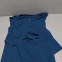 PRETTYGARDEN Two Piece Outfits For Women 2025 V Neck Cap Sleeve Strappy Crop Tops Loose Fit Wide Leg Pants Sets (Solid Teal, Small)