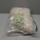 Douceur Cream Throw Blanket for Couch, Soft Cozy Lightweight Stripe Pattern Knitted Throw Blanket for Sofa, Living Room, 50"X60"