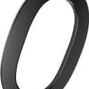 Upgraded 8 Inch Floating House Numbers-Anti-Fade Modern Aluminum Address Numbers for Home/Mailbox/Building/Easy to Install/Black/Number 0