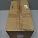 Weysat 4 Pcs Large 8" Fillable Christmas Ornaments, Jumbo Matte, Shiny & Glitter Hanging Ornaments for Outdoor Xmas Tree Decoration, Lawn Yard Holiday Party Decor(Blue)