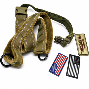 tactical dog harness set