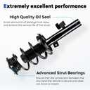 Front Complete Struts Assembly w/Coil Spring Shock Absorber Compatible with Mazda 3 2004-2010 Exc. MazdaSpeed, for Mazda 3 2.0L 2.5L 2011-2013, for 06-10 MAZDA 5, Replace for 172263 172264