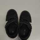 SKYWHEEL Size 10 Toddler Boys Sneakers Hook and Loop Casual Tennis Walking Anti-Slip Breathable Black White Little Kids Shoes Size 10