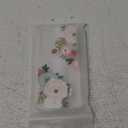 Compatible with Samsung Galaxy S23 Plus Case Cute Clear for Women Girls, S23+ Designer Transparent Phone Cover Design (Kawaii Spring Flowers)