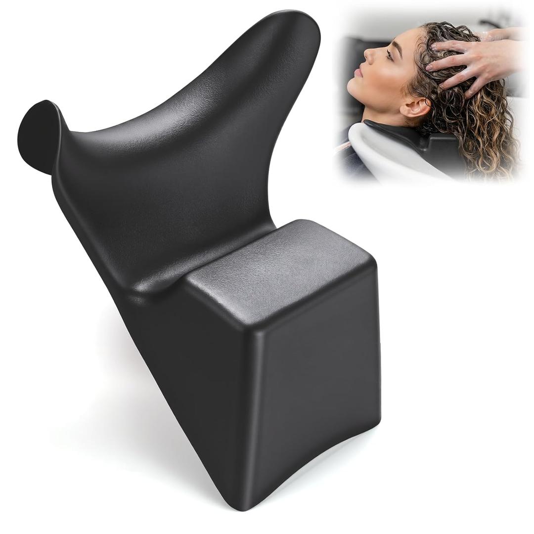 AISEELY Shampoo Bowl Neck Rest, Ergonomic Gel Neck Pad for Shampoo Sink, Rubber Salon Sink Neck Rest, Professional Shampoo Bowl Neck Cushion Support for Home Salon, Barber Shop & Beauty Salon