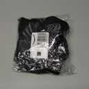 Adult Diaper Cover for Incontinence, Cloth Active Latex Leak Proof Pants, Noiseless Reusable Washable Pull Up Plastic Pants (Black, M)