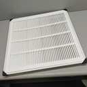 Return Air Filter Grille 20x20,Air Return Vent Cover Grill for 20"W x 20"H Duct Opening,Steel HVAC Vent Covers for Wall and Ceiling,Holds 1" Thick AC Filter