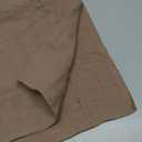 MIULEE Decorative Linen Pillow Covers 18x18 Inch Khaki Boho Farmhouse Neutral Winter Couch Throw Pillows for Bed Pack of 2 Accent Modern Pillowcase Sofa Livingroom Home Decor