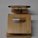 Foldable Toilet Stool, 7.5 Inch Poop Stool for Bathroom, Bamboo Toilet Stool Squat Adult, Collapsible Squatting Potty Stool with Non-Slip Strip - Improve Squatting Posture and Comfort, Wood