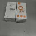 10 x Mkeke Screen Protector for iPhone 15 Pro, 3 Pack Tempered Glass [9H Hardness] [Military-Grade Drop Protection] [Sensitive Touch] [Easy Installation Frame] [HD Clear] for 6.1 inch