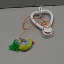 Interactive Cat Toys for Indoor Cats: Automatic Flying Bird Feather Wand Chase Exercise Enrichment Stimulation, USB Rechargeable Durable Safe Hanging Toy for Bored Kittens Adult Multi Cat Households (White)