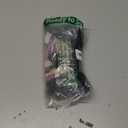 Curly Hair Buns for Women Drawstring Ponytail for Black Women Messy Bun Hair Pieces Short Ponytail for Daily Use (Chestnut Brown) (4#)