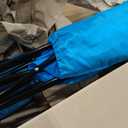Joyfair Beach Camping Chair (2 Pack), Outdoor Folding Lawn Chair for Adults, Heavy Duty Portable Chair with Armrest for Outside Fishing, Sport, Patio, Cup Holder & Storage Pocket, Carry Bag (Blue), 27 Inches X 23 Inches X 26 Inches