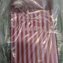 Compatible with iPhone 17 Pro Max Case, Aesthetic Cute Fashion Striped Pattern with Shockproof Soft TPU Protective Phone Case for Women Compatible for iPhone 17 Pro Max 6.9", Red