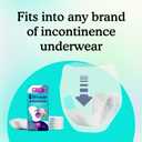 Because Overnight Booster Pads Fit All Adult Diapers, Helps Keep Your Adult Diaper Active All Night, Adds 4 Cups to Incontinence Underwear, Extra Absorbency, 180 Count