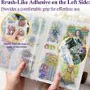 2 x MARCADORUS Scrapbook Sticker, 20 Sheets Flower Stickers, Journaling Stickers Featuring Windmills, Stamps, Cars, for Journals, Planners, Collage, Scrapbook Supplies for Holidays and Special Occasions. (5.7 x 8.2 Inch, 20 Sheets, Romantic Purple)