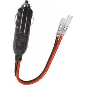 Car replacement 12V / 24V cigarette lighter plug with lead and wiring single head terminal Cigarette lighter DIY Power Cord 