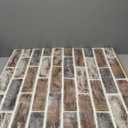 Art3d 10-Pack 52.5 Sq.Ft Faux Brick 3D Wall Panels Peel and Stick in Gray Brown, Self Adhesive Waterproof Foam Wallpaper for Bedroom, Bathroom, Kitchen
