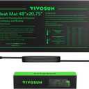 VIVOSUN Durable Waterproof Seedling Heat Mat 48" x 20.75" UL & MET-Certified Warm Hydroponic Heating Pad for Germination, Indoor Gardening, Greenhouse