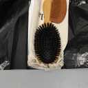 Belula 100% Boar Bristle Hair Brush Set (Medium). Soft Natural Bristles for Thin and Fine Hair. Restore Shine And Texture. Wooden Comb, Travel Bag and Spa Headband Included!
