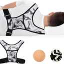 Side-Sleeping Trainer for Side Sleep, Anti Snoring Solution, Stop Snoring and Reduce The Risk for Sleep Apnea,Camouflage