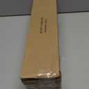 2 Pack Warm Gold Curtain Rods for Windows 48 to 84 Inches Adjustable Length Heavy Duty 1" Diameter Brass Window Curtain Rod with Solid Metal Finials for Outdoor Farmhouse Bedroom Kitchen Living Room