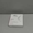 Ofone Contact Lens Cleaner, Ultrasonic Contact Lens Cleaning Machine with USB Charger, Timer Display and 5 Contact Solution Cases Kit Replacement for Soft Hard Colored RGP Lenses (White)