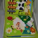 hahaland Busy Book for Toddlers 1-3 - Montessori Toys Busy Board for 1 Year Old Boy Gifts Girl Toys Educational Learning Quiet Activity Books Gifts Toddler Travel Toys for One Year Old Birthday Gift