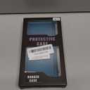 Caka for Samsung Galaxy Z Fold 6 Case [Thinner S Pen Holder] [Hidden Kickstand] [Hinge Protection] [Screen Protector] Shockproof Hard Phone Cover with Anti-Slip Textured for Fold6 - Privacy Blue