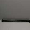 Ivilon Tension Curtain Rod - Spring Tension Rod for Windows or Shower, 24 to 36 Inch. Black