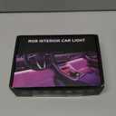 Honalia Car LED Lights Interior, RGB Interior Car Lights with App Control and Music Sync, USB Under Dash LED Lights for Jeeps Trucks SUVs, DC 5V (4-Lines USB Port)