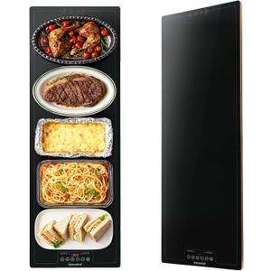 Electric Warming Tray, Extra Large Food Warming Mats with Temp-Settings & Timmer, Buffet Warming Tray for Parties, Sabbath, Holiday Parties, Warming Stove (XXL(40 * 14"))