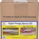 Oatey Toilet Flange Spacer Kit with 4 Spacers (All Spacer Sizes)