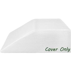 Abco Tech Leg Pillow Cover - Fits Leg Elevation Pillow - Replacement Wedge Pillow Cover Only - Washable Wedge Pillow Case