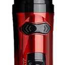 Multifunctional Electric Hair Straightener Automatic Curling Hairdressing Artifact Cold Air Three in One Hot Air Comb (Red)