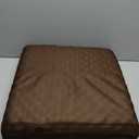 HOMBYS 5" Thick Egg Shaped Foam Recliner Chair Cushion for Elderly, Thicken & Extra Large Seat Cushion Chair Pad for Couch, Armchair, Wheelchair for Easy to Stand Up & Reduce Hip & Lumbar Pain, Brown (Coffee Color)