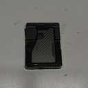 Carbon Fiber Minimalist Wallet for Men Credit Card Holder Money Clip & Cash Strap Slim RFID Mens Wallets(Matt Carbon Fiber)