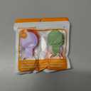 Compatible with AirTag Holder Case Keychain 4 Pack,for AirTag 2nd & 1st Generation Key Chain Ring Case Cover for Air Tag Holder GPS Tracker Air Tag 2nd gen Finders Air Tagholder for Kids,Bags,Luggages (Pink/Orange/Green/Purple)