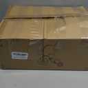 BAYN Bicycle Planter Stand, Metal Flower Pot Cart Holder Tricycle Planter with 3 Plant Bucket Outdoor Decorative for Patio, Deck, Garden or Lawn (Black-white)