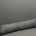 Weighted Body Pillow 6.5lbs - Weighted Pillow for Deeper Sleep (41" x 10") - Cooling Body Pillows for Adults, Full Body Pillow for Sleeping, Side Sleeper Body Pillow with Cover