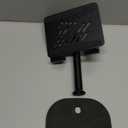 COOPER TabHolder, 7-10" Height Adjustable Tablet Stand, Premium iPad Stand for Desk, 270 Tilt iPad Holder for Desk, Tablet Holder, 15.6-17" Portable Monitor Support (Black)