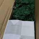 6 ft. PVC Unlit Artificial Slim Pencil Christmas Tree with Stand Home Holiday Decor Green